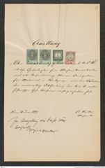 k.k. naturhistorisches Hofmuseum, Intendanzakten 1885-1896 (Hauer), Aktenzahl Z.652/1893, Seite 29